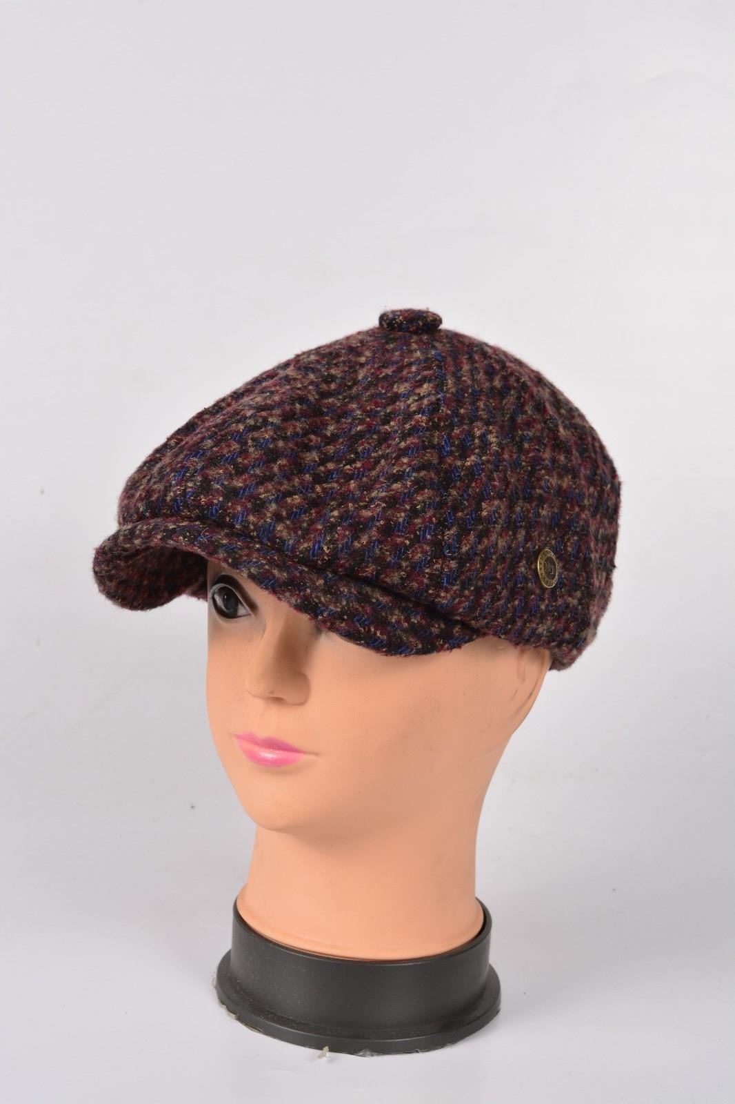 Çocuk Kışlık 8 Parca Hakiki Yün Model Peaky Blinders  Kasket Şapka