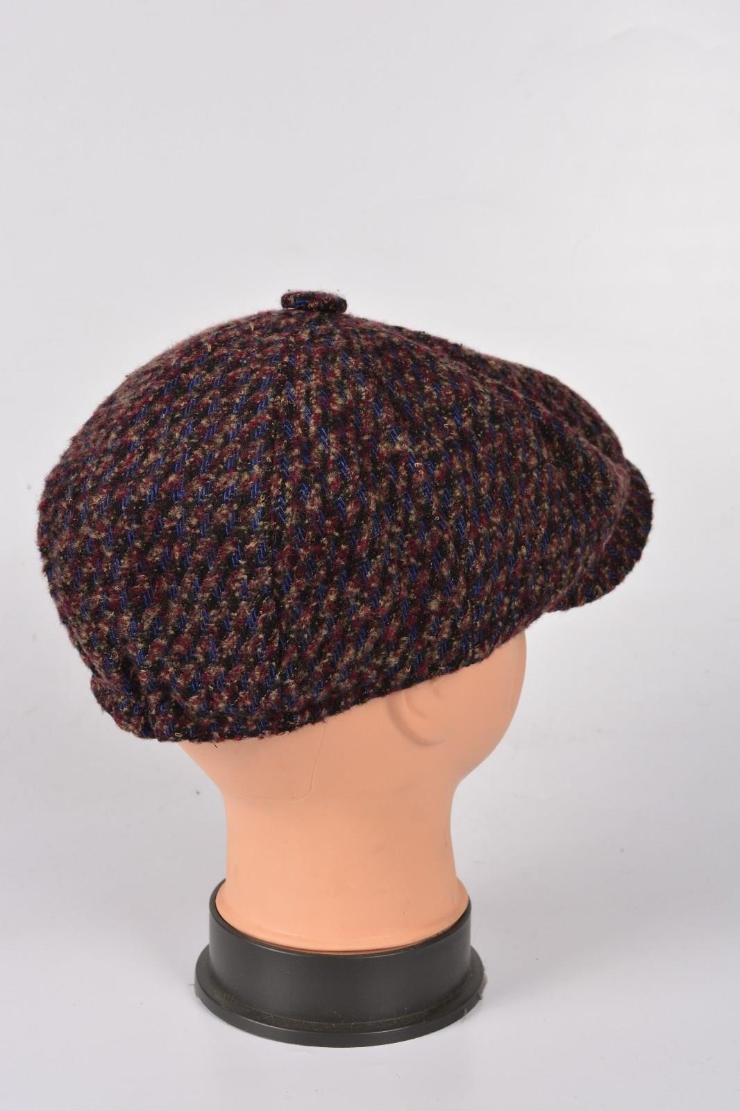 Çocuk Kışlık 8 Parca Hakiki Yün Model Peaky Blinders  Kasket Şapka