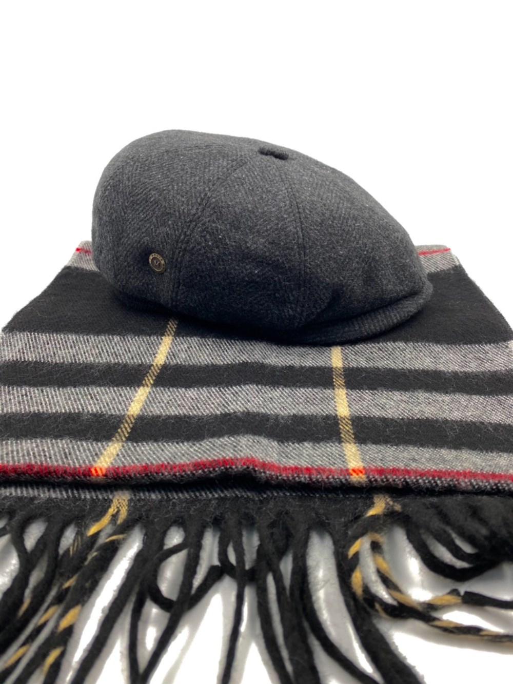 David Beckham Model Peaky Blinders  Kasket Şapka Atkı Hediyeli Kombin 