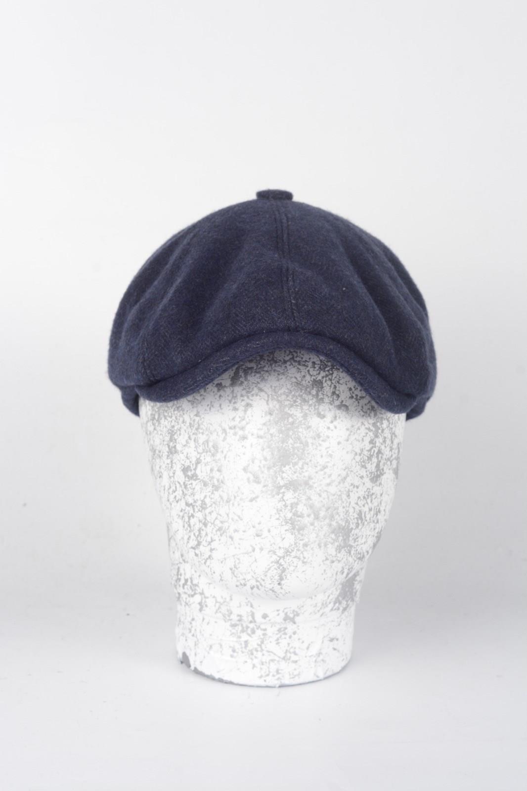 Kışlık 8 Parca Balık Sırtı İtalyan Kalıp yünlü Peaky Blinders Model Erkek Kasket Şapka