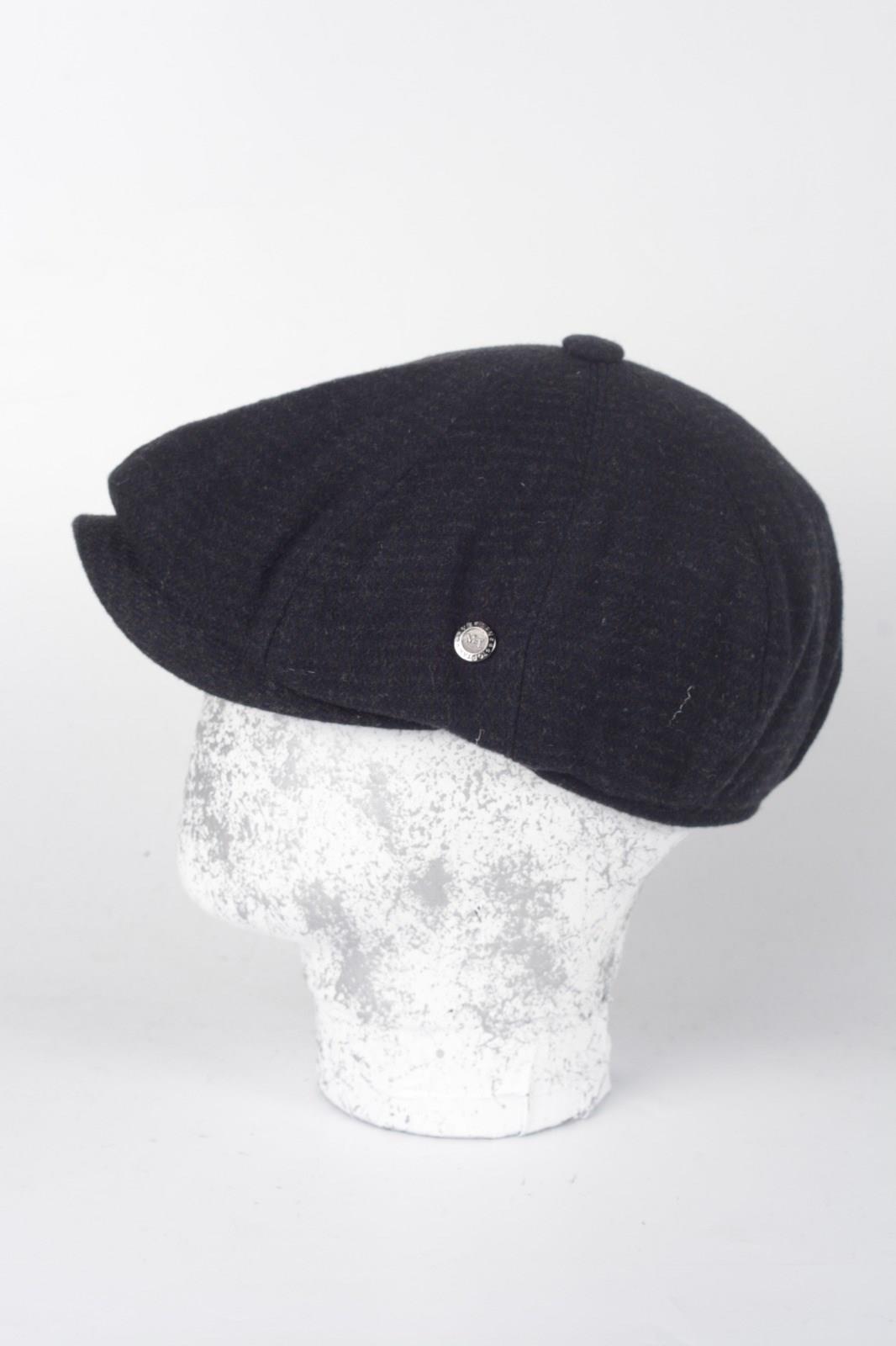 Kışlık 8 Parca Balık Sırtı İtalyan Kalıp yünlü Peaky Blinders Model Erkek Kasket Şapka