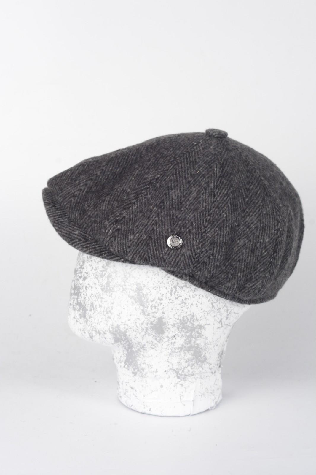Kışlık 8 Parca Balık Sırtı İtalyan Kalıp yünlü Peaky Blinders Model Erkek Kasket Şapka