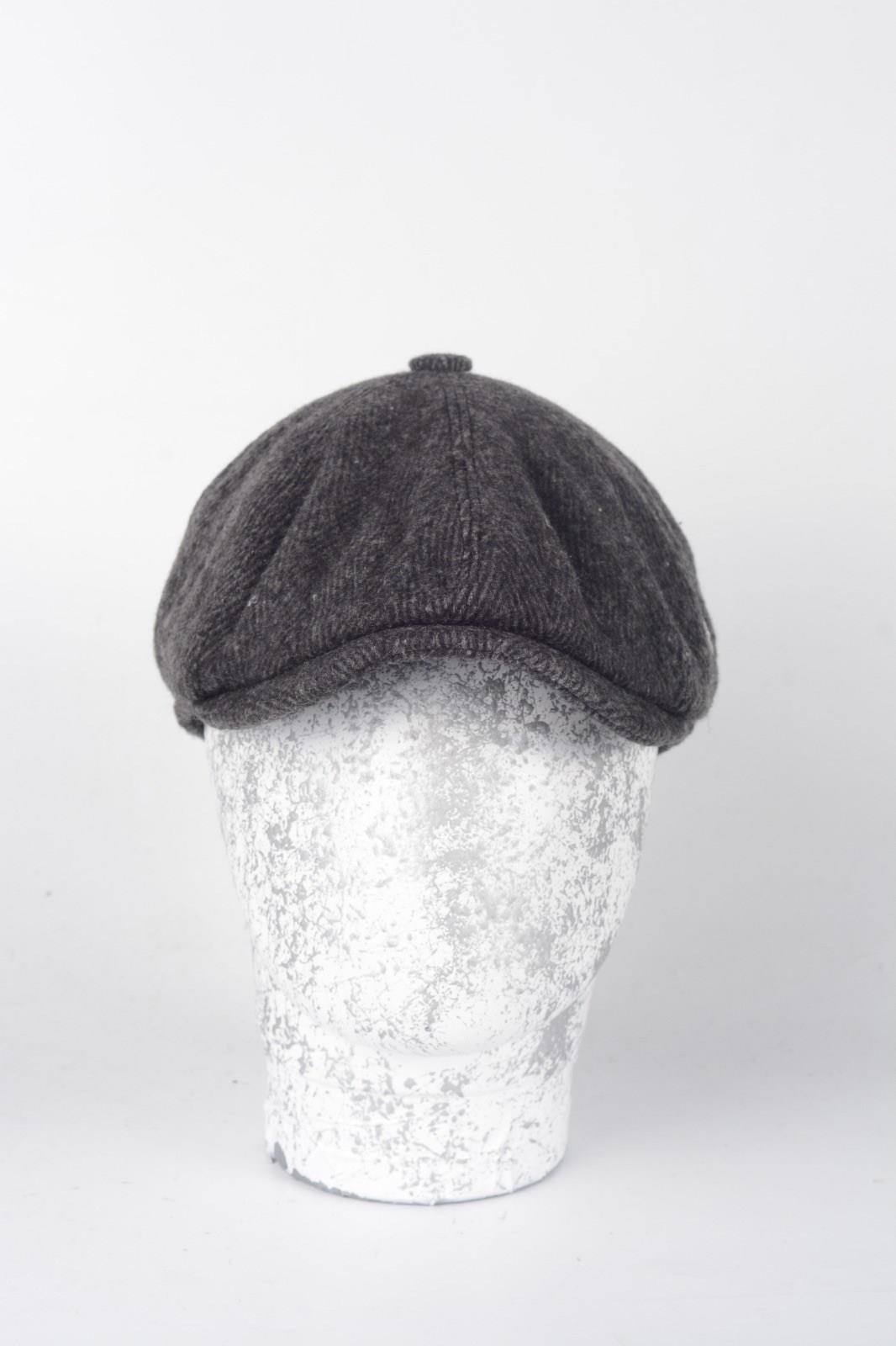 Kışlık 8 Parca Balık Sırtı İtalyan Kalıp yünlü Peaky Blinders Model Erkek Kasket Şapka