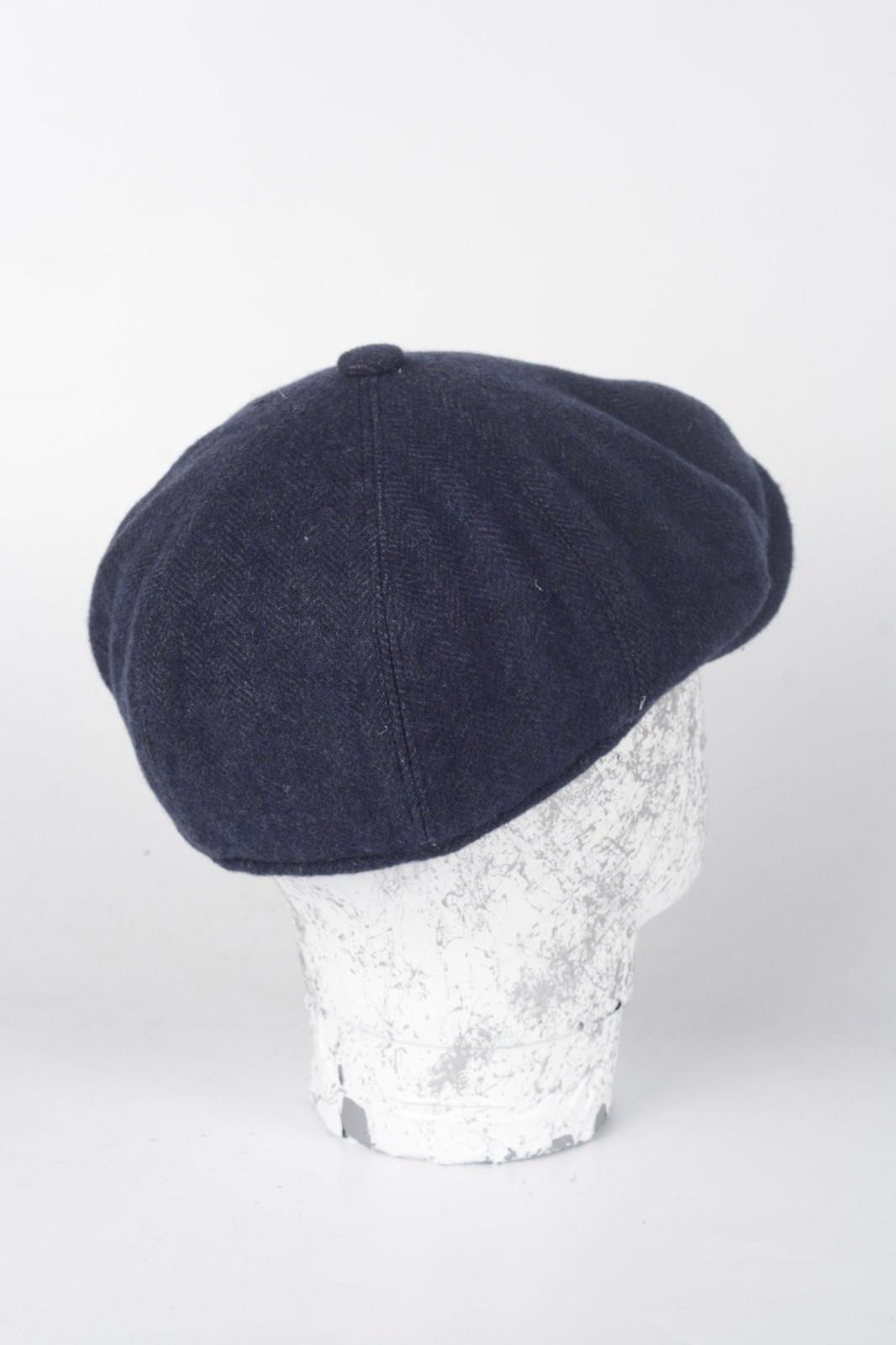 Kışlık 8 Parca Balık Sırtı İtalyan Kalıp yünlü Peaky Blinders Model Erkek Kasket Şapka