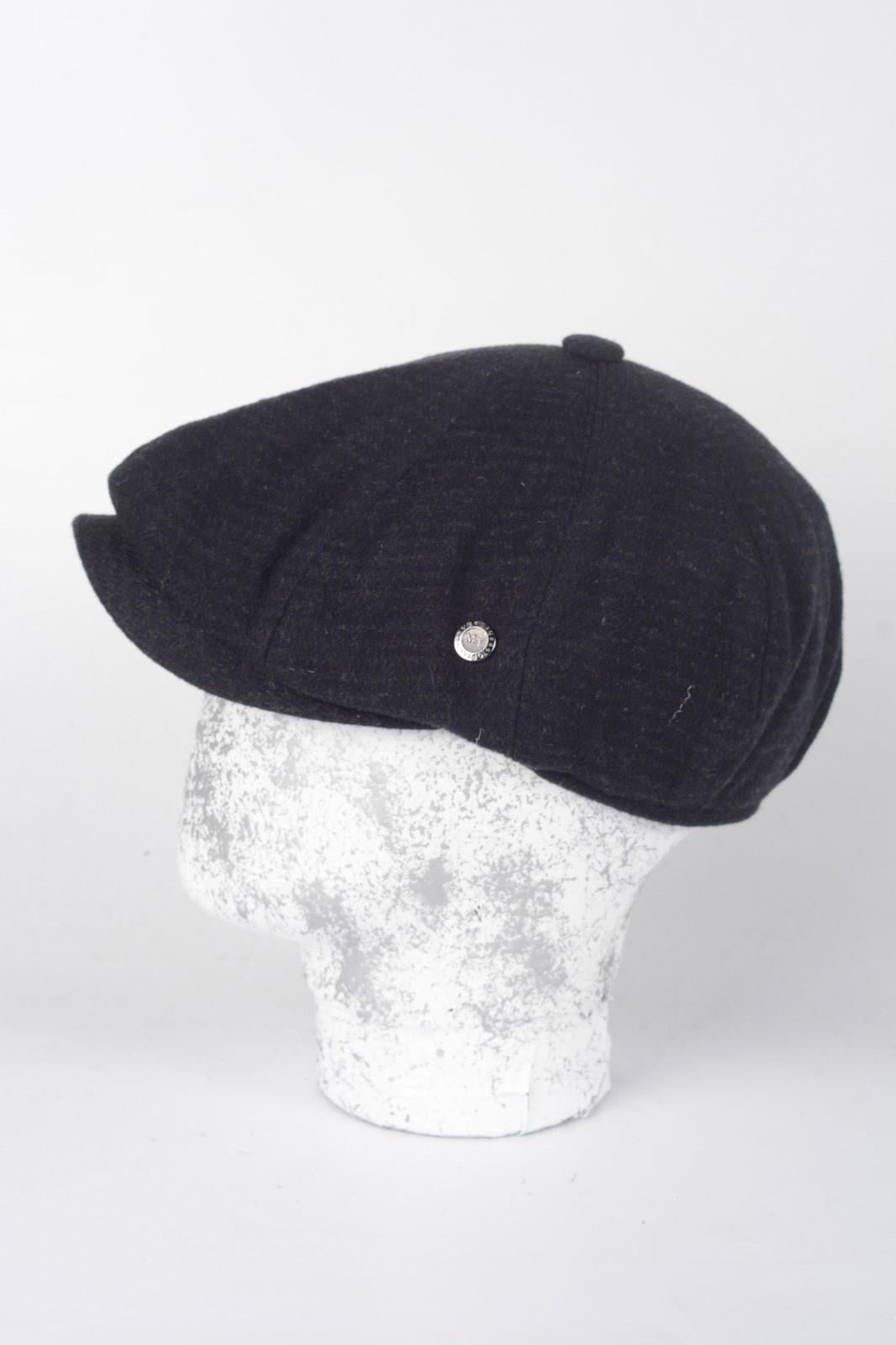 Kışlık 8 Parca Balık Sırtı İtalyan Kalıp yünlü Peaky Blinders Model Erkek Kasket Şapka