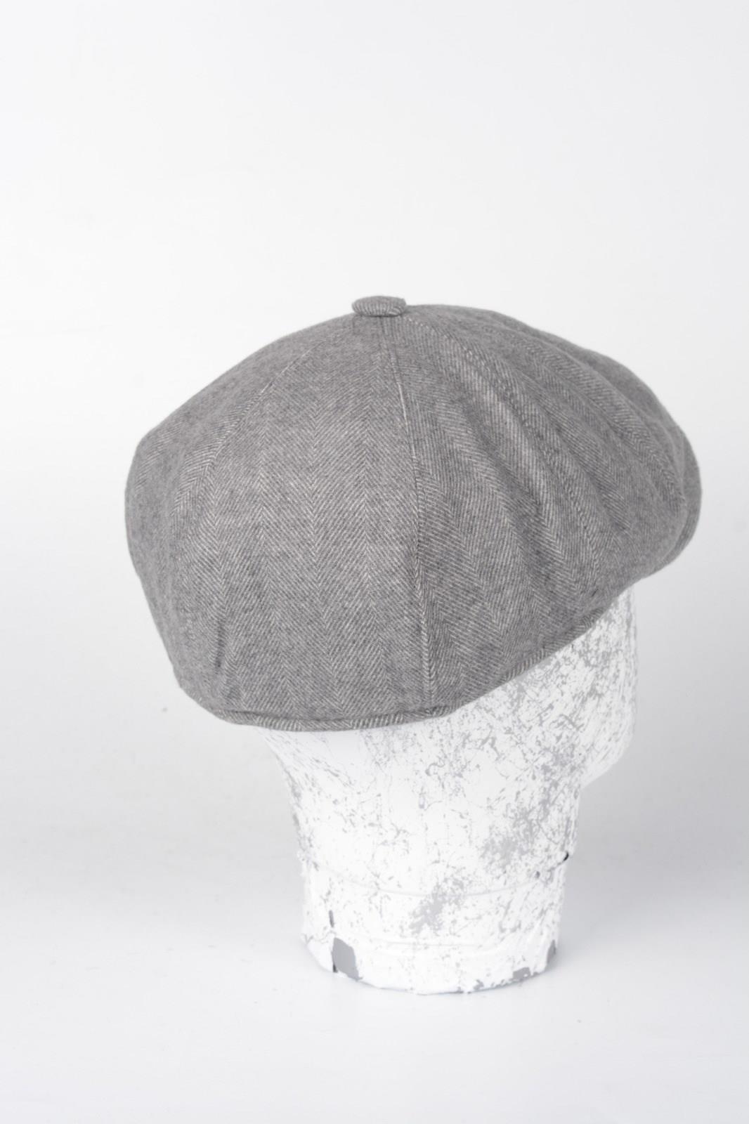 Kışlık 8 Parca Balık Sırtı İtalyan Kalıp yünlü Peaky Blinders Model Erkek Kasket Şapka
