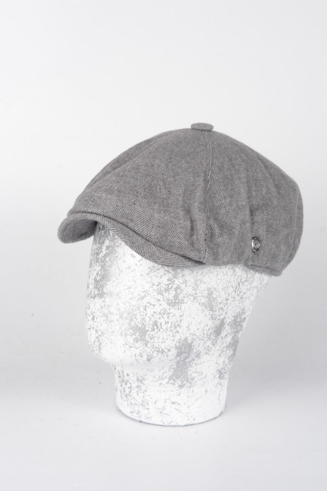 Kışlık 8 Parca Balık Sırtı İtalyan Kalıp yünlü Peaky Blinders Model Erkek Kasket Şapka