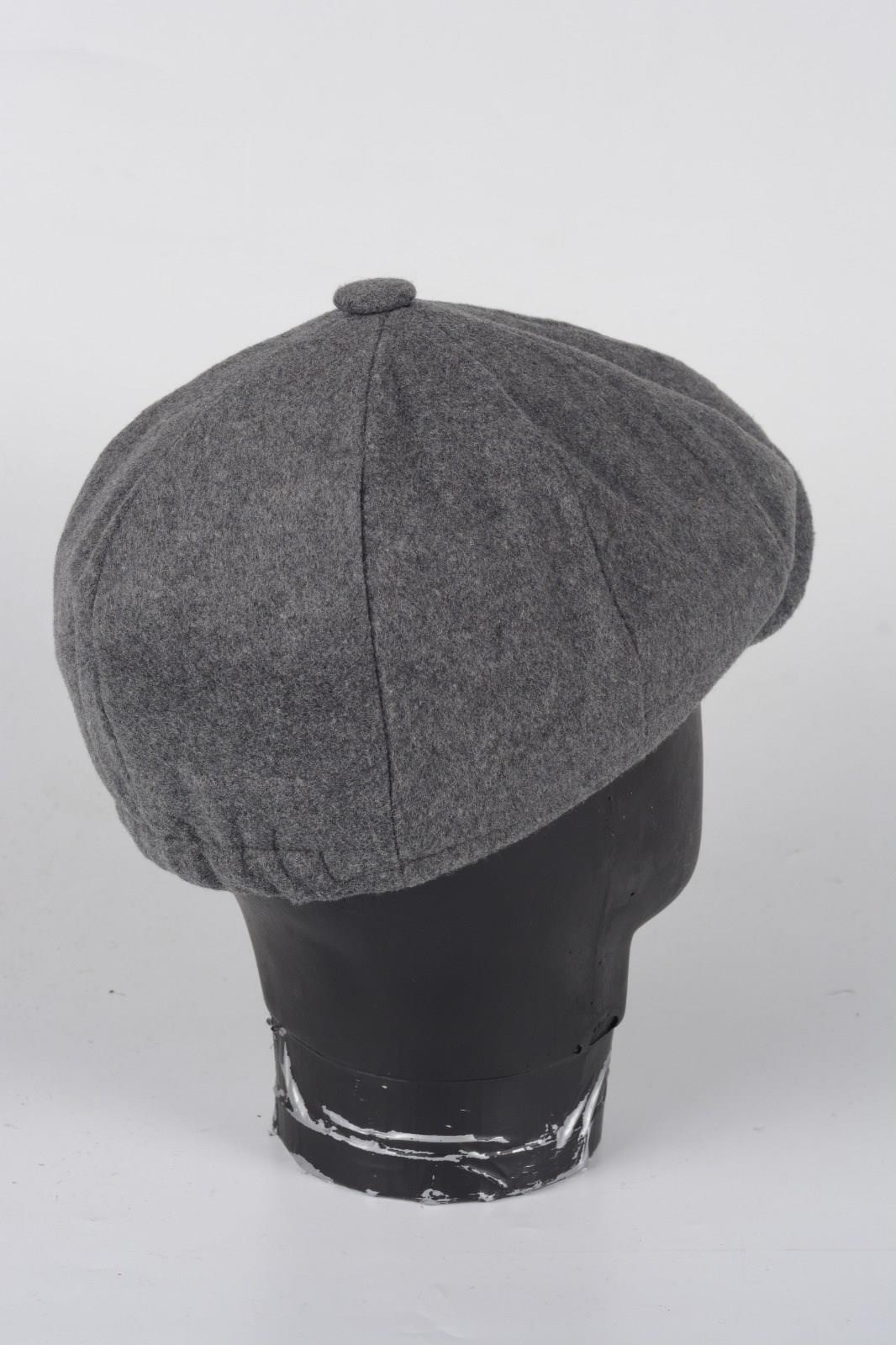 Kışlık 8 Parca Düz Renk Model Peaky Blinders  Kasket Şapka