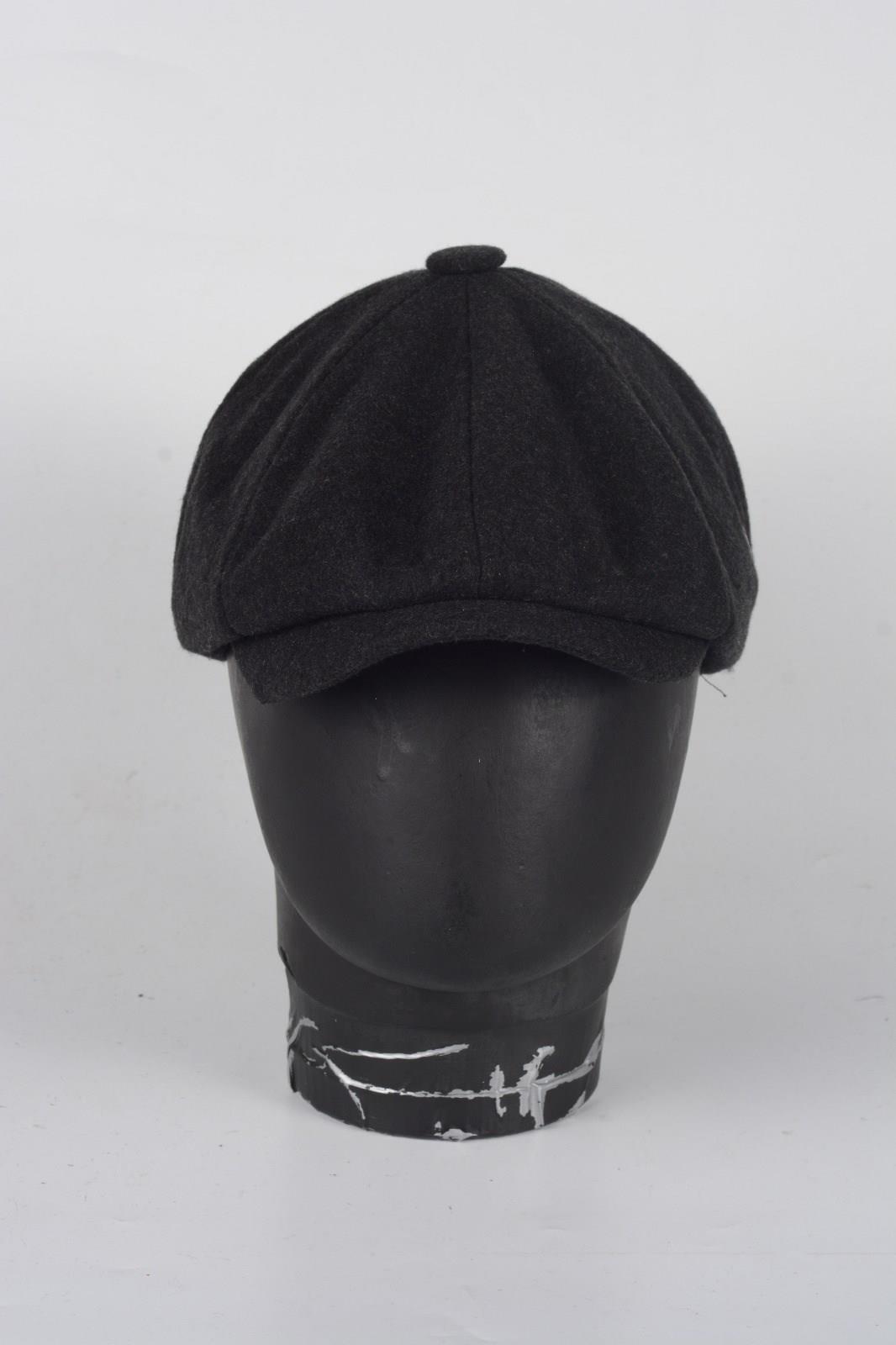 Kışlık 8 Parca Düz Renk Model Peaky Blinders  Kasket Şapka