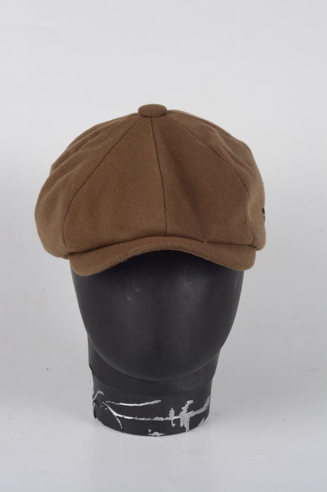 Kışlık 8 Parca Düz Renk Model Peaky Blinders  Kasket Şapka