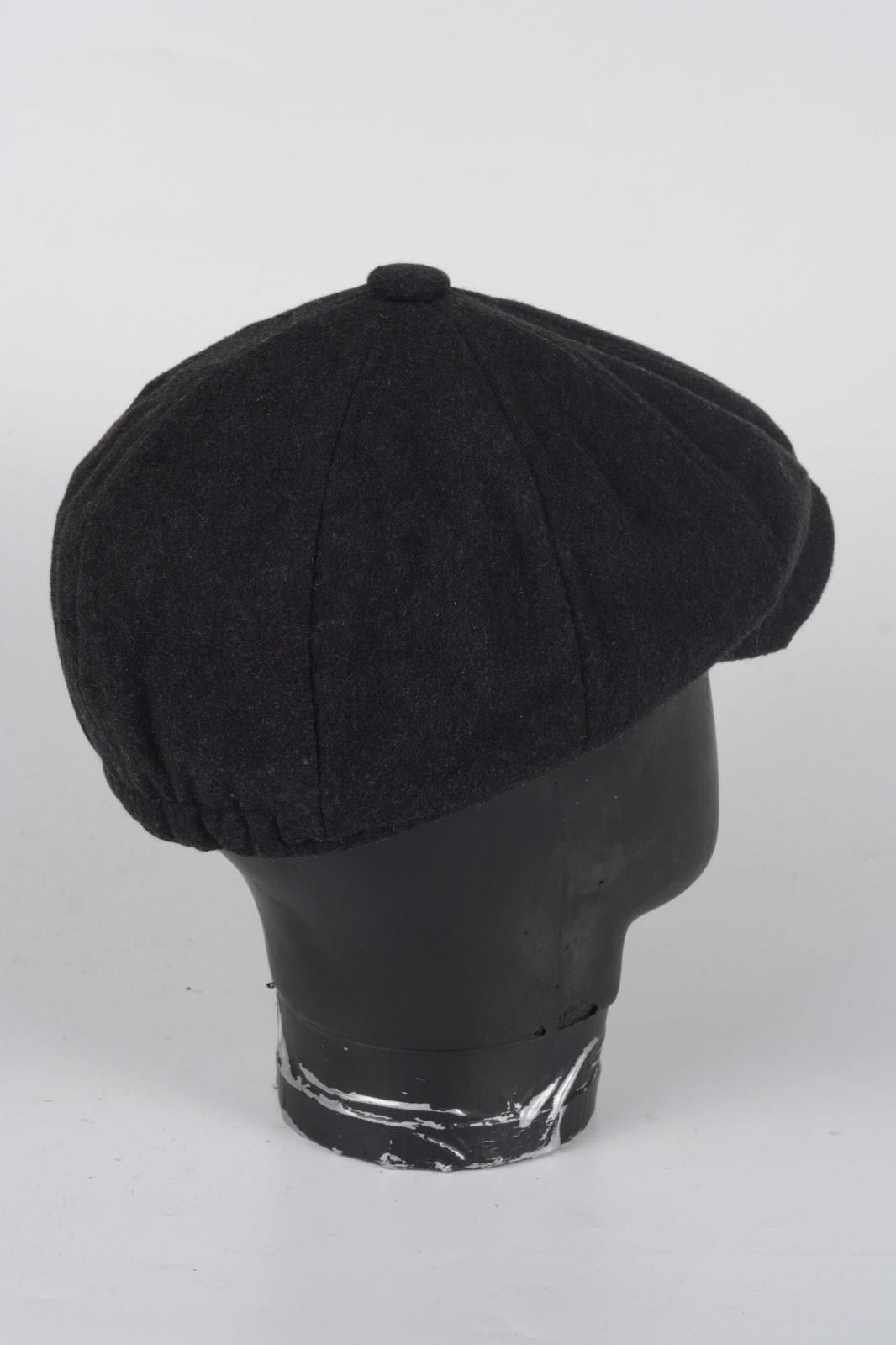 Kışlık 8 Parca Düz Renk Model Peaky Blinders  Kasket Şapka
