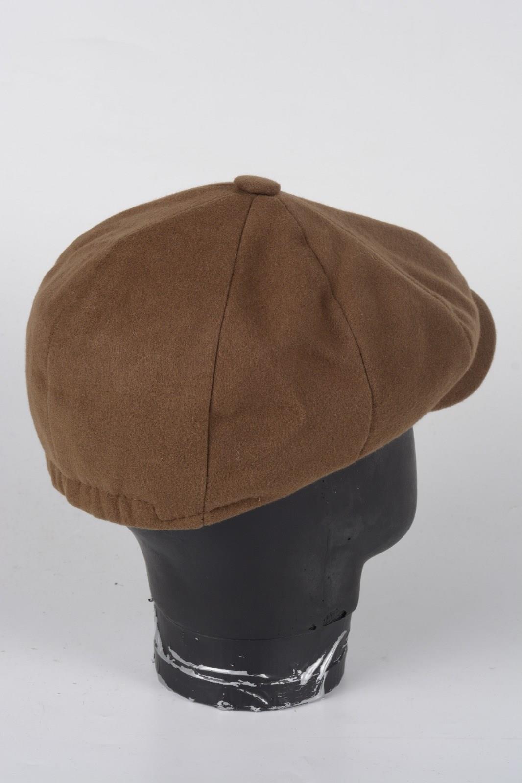 Kışlık 8 Parca Düz Renk Model Peaky Blinders  Kasket Şapka