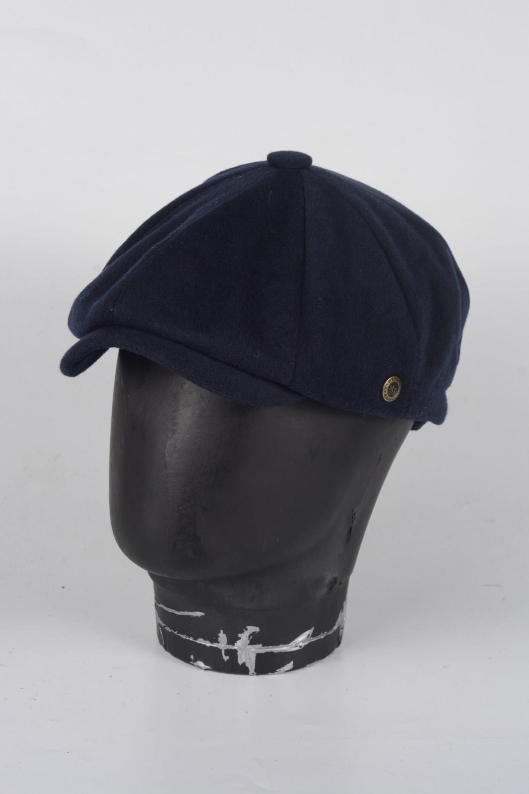Kışlık 8 Parca Düz Renk Model Peaky Blinders  Kasket Şapka