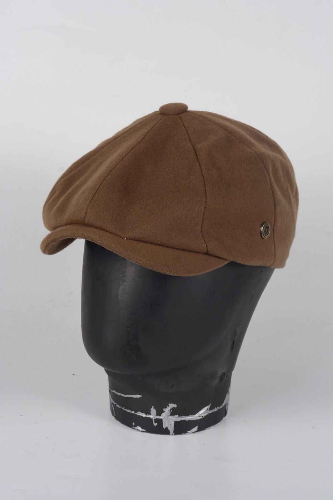 Kışlık 8 Parca Düz Renk Model Peaky Blinders  Kasket Şapka