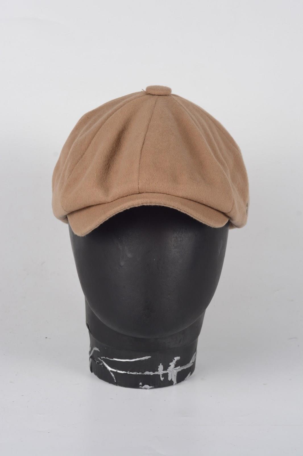 Kışlık 8 Parca Düz Renk Model Peaky Blinders  Kasket Şapka