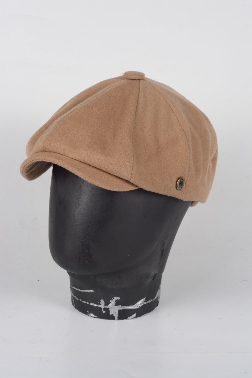 Kışlık 8 Parca Düz Renk Model Peaky Blinders  Kasket Şapka