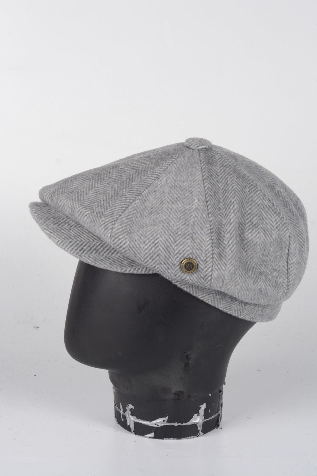 Kışlık 8 Parca Hakiki Yün Balık Sırtı Peaky Blinders Model  Erkek Kasket Şapka