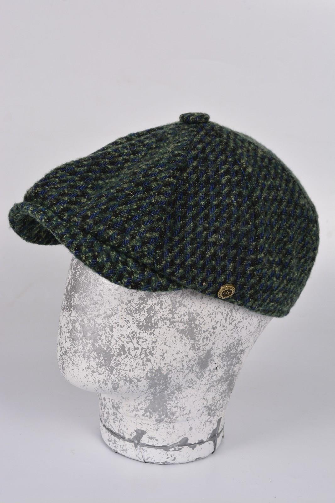Kışlık 8 Parca Hakiki Yün Desenli Model Peaky Blinders  Kasket Şapka