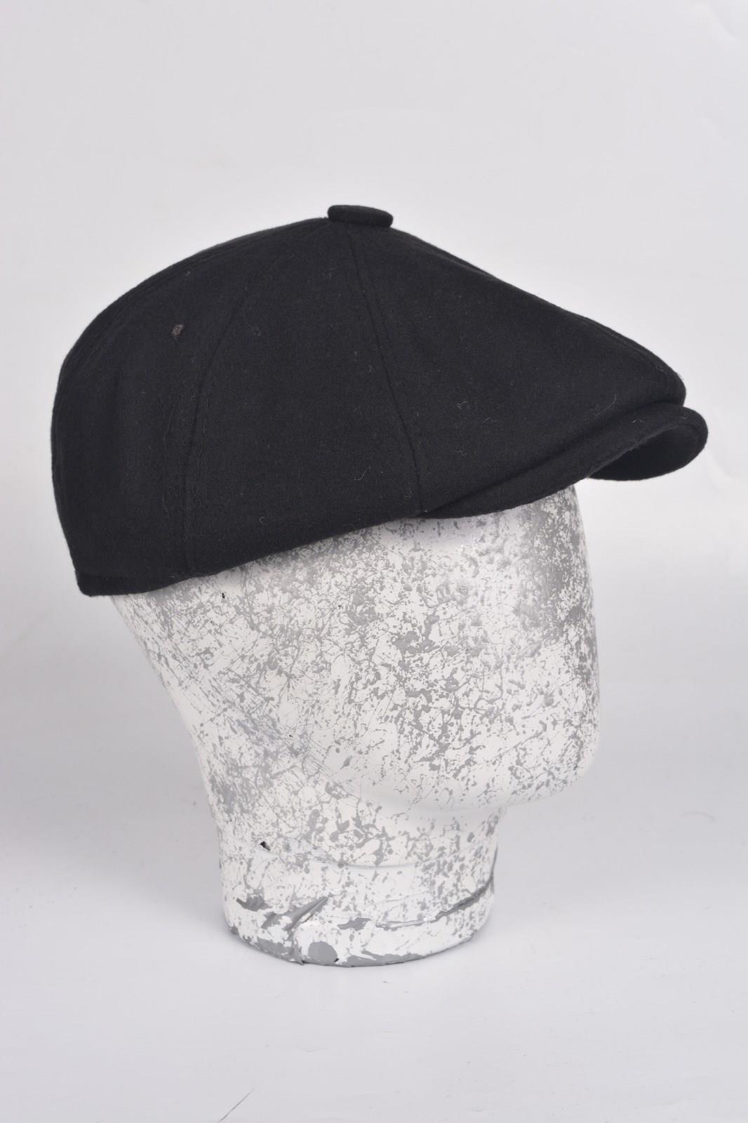 Kışlık 8 Parca Hakiki Yün Model Peaky Blinders  Kasket Şapka