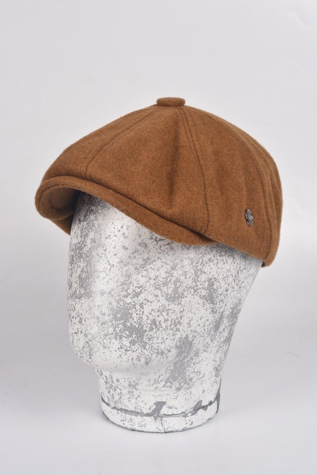 Kışlık 8 Parca Hakiki Yün Model Peaky Blinders  Kasket Şapka