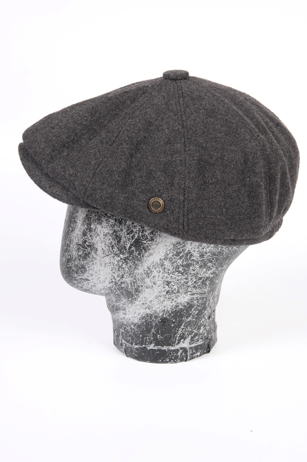 Kışlık 8 Parca Hakiki Yün Peaky Blinders Model  Erkek Kasket Şapka