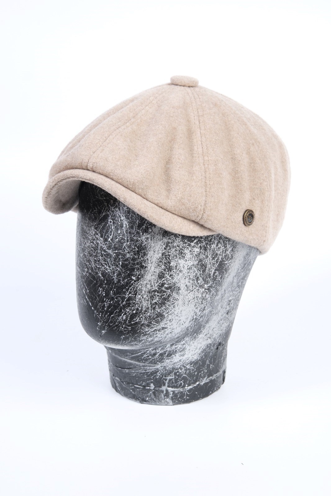 Kışlık 8 Parca Hakiki Yün Peaky Blinders Model  Erkek Kasket Şapka