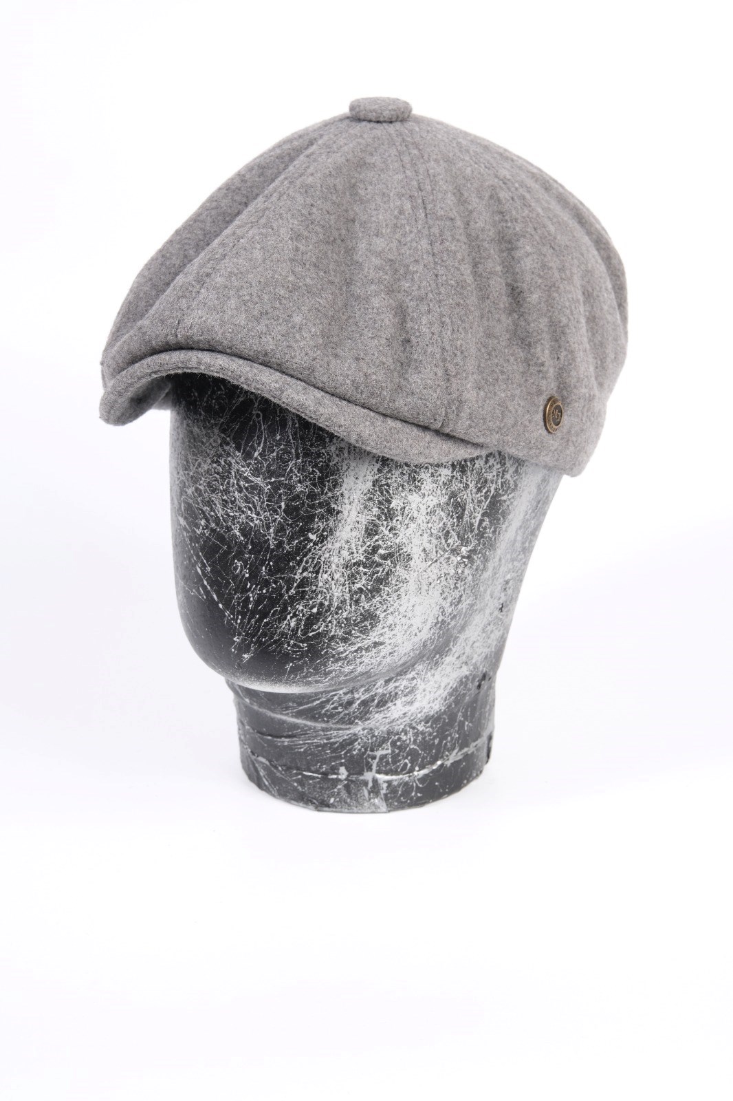 Kışlık 8 Parca Hakiki Yün Peaky Blinders Model  Erkek Kasket Şapka