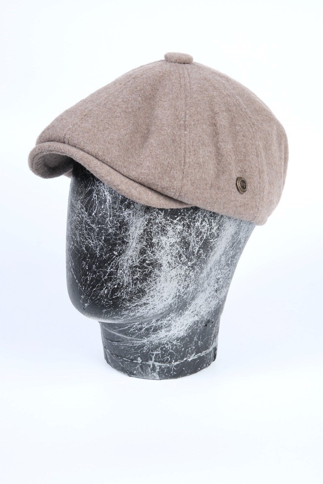 Kışlık 8 Parca Hakiki Yün Peaky Blinders Model  Erkek Kasket Şapka