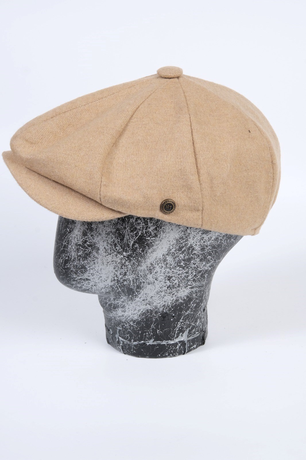Kışlık 8 Parca Hakiki Yün Peaky Blinders Model  Erkek Kasket Şapka