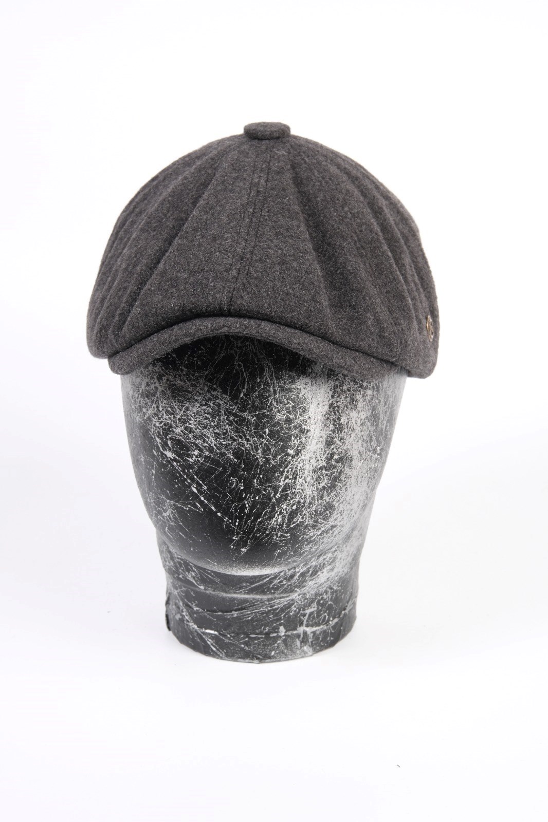 Kışlık 8 Parca Hakiki Yün Peaky Blinders Model  Erkek Kasket Şapka