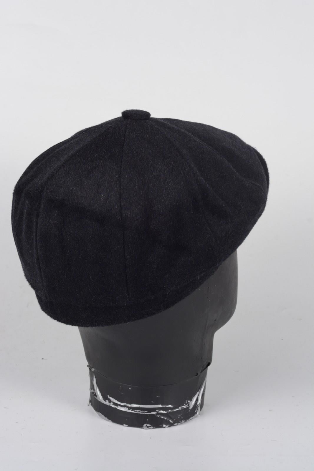 Kışlık 8 Parca Kaşmir Düz Renk Peaky Blinders Model  Erkek Kasket Şapka