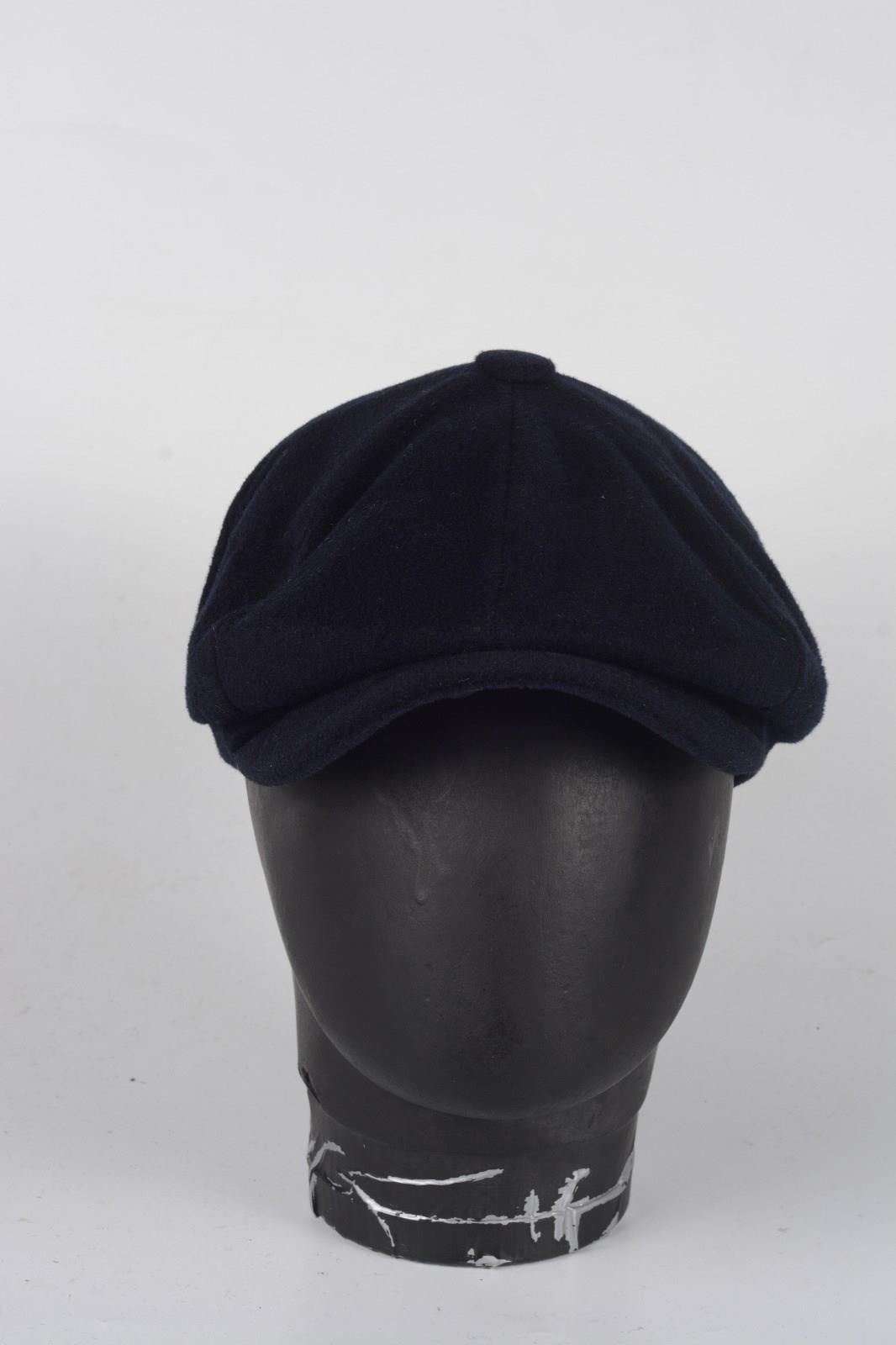 Kışlık 8 Parca Kaşmir Düz Renk Peaky Blinders Model  Erkek Kasket Şapka