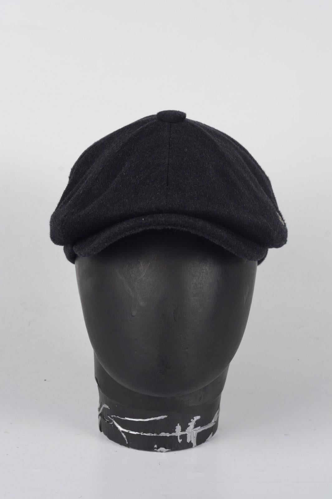 Kışlık 8 Parca Kaşmir Düz Renk Peaky Blinders Model  Erkek Kasket Şapka