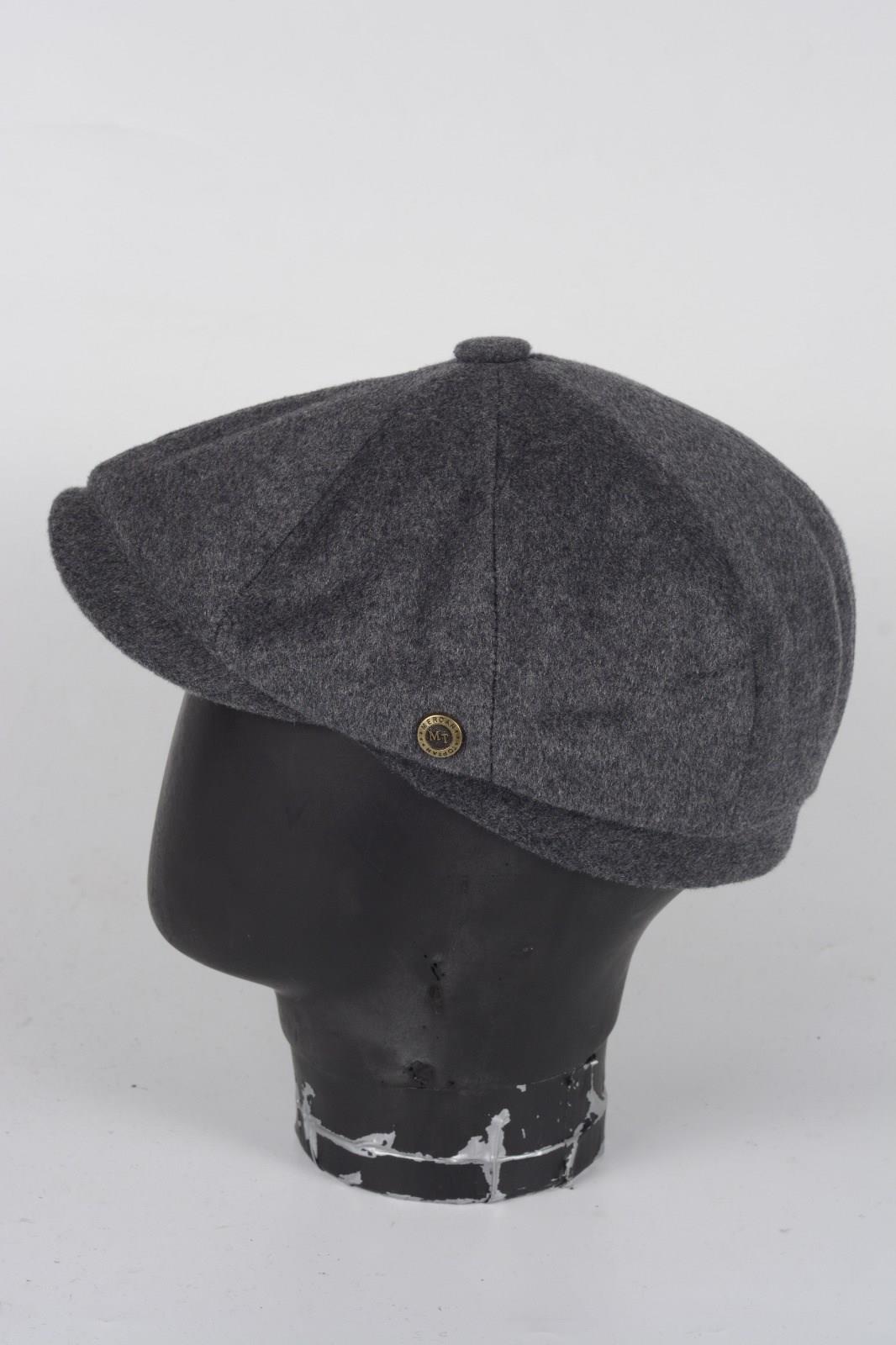 Kışlık 8 Parca Kaşmir Düz Renk Peaky Blinders Model  Erkek Kasket Şapka