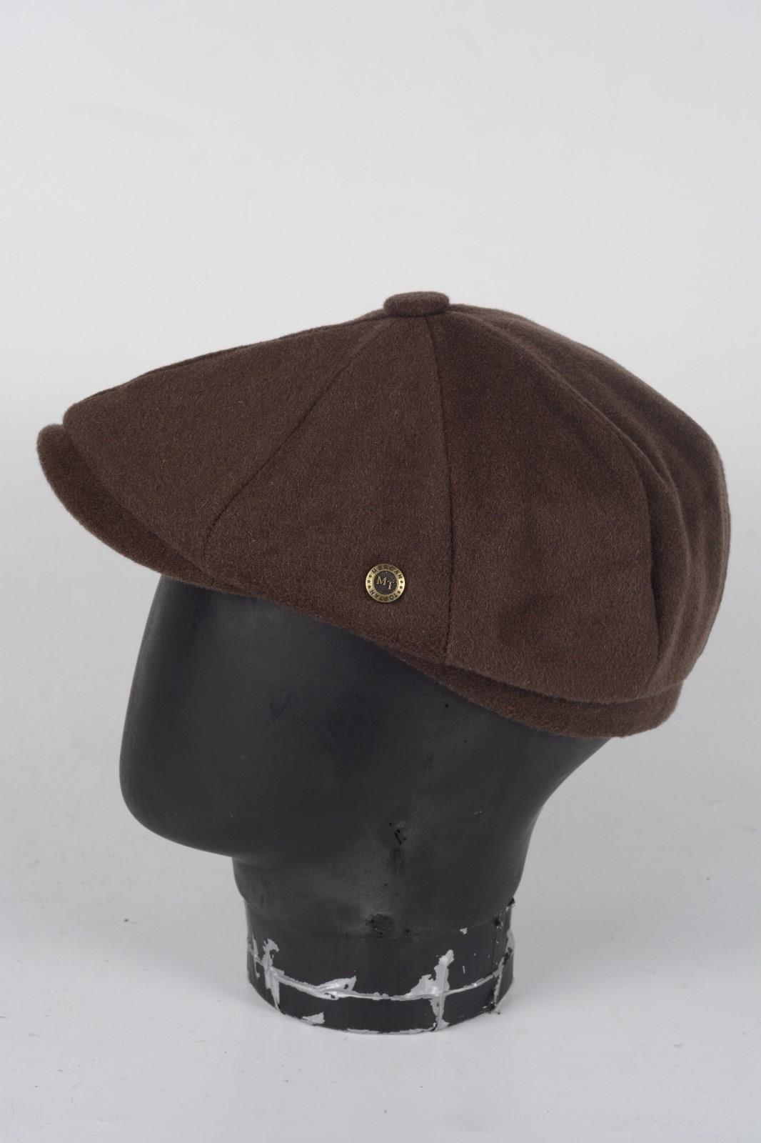 Kışlık 8 Parca Kaşmir Düz Renk Peaky Blinders Model  Erkek Kasket Şapka