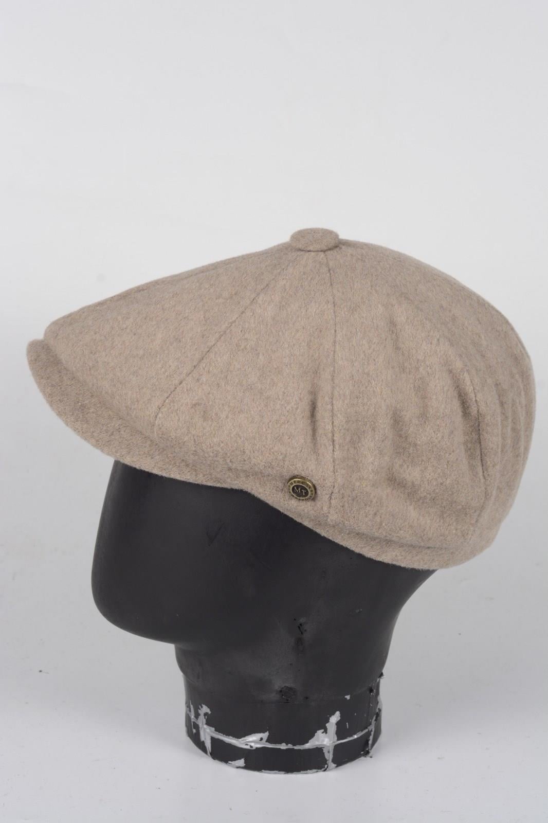 Kışlık 8 Parca Kaşmir Düz Renk Peaky Blinders Model  Erkek Kasket Şapka