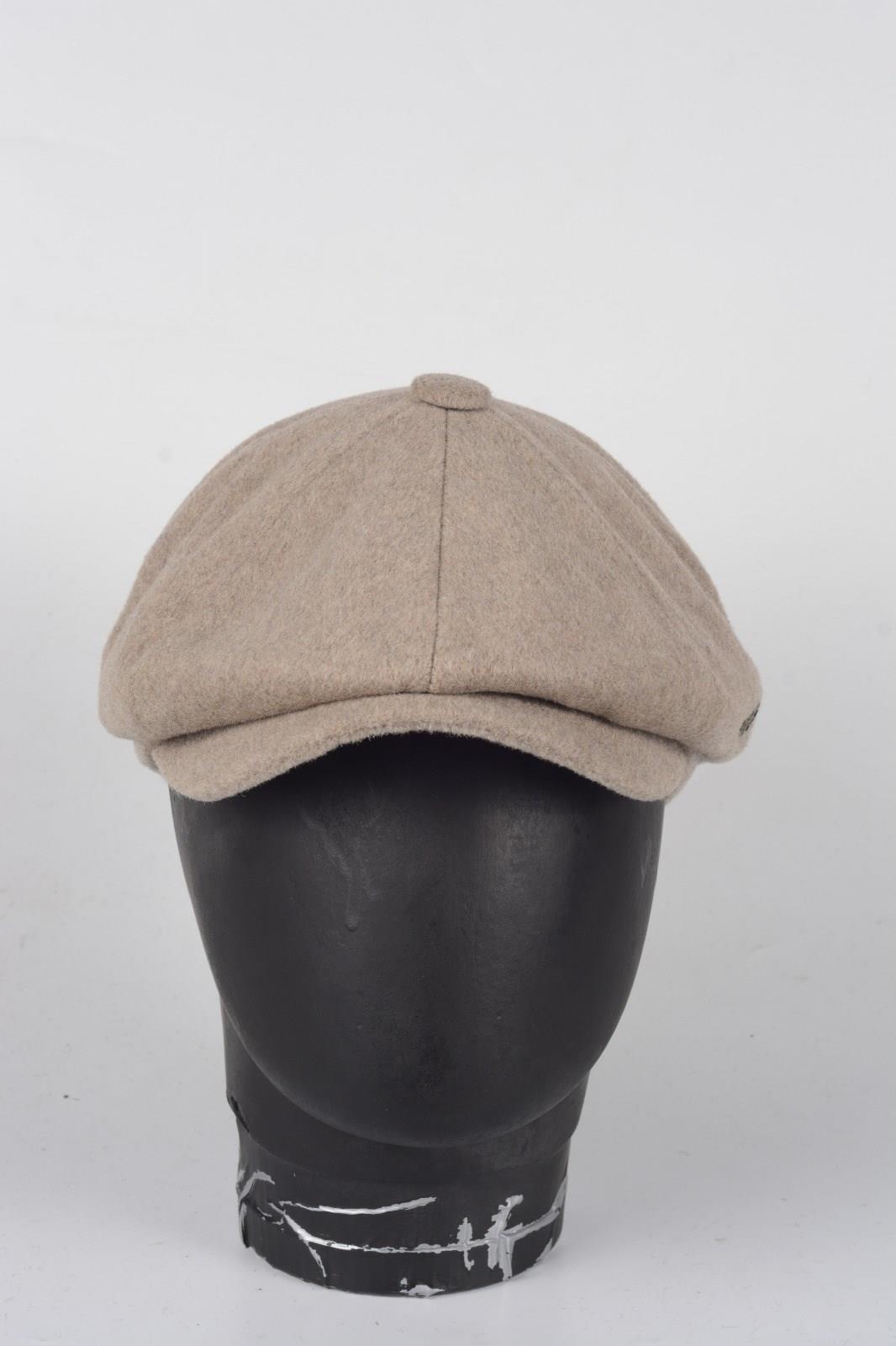 Kışlık 8 Parca Kaşmir Düz Renk Peaky Blinders Model  Erkek Kasket Şapka