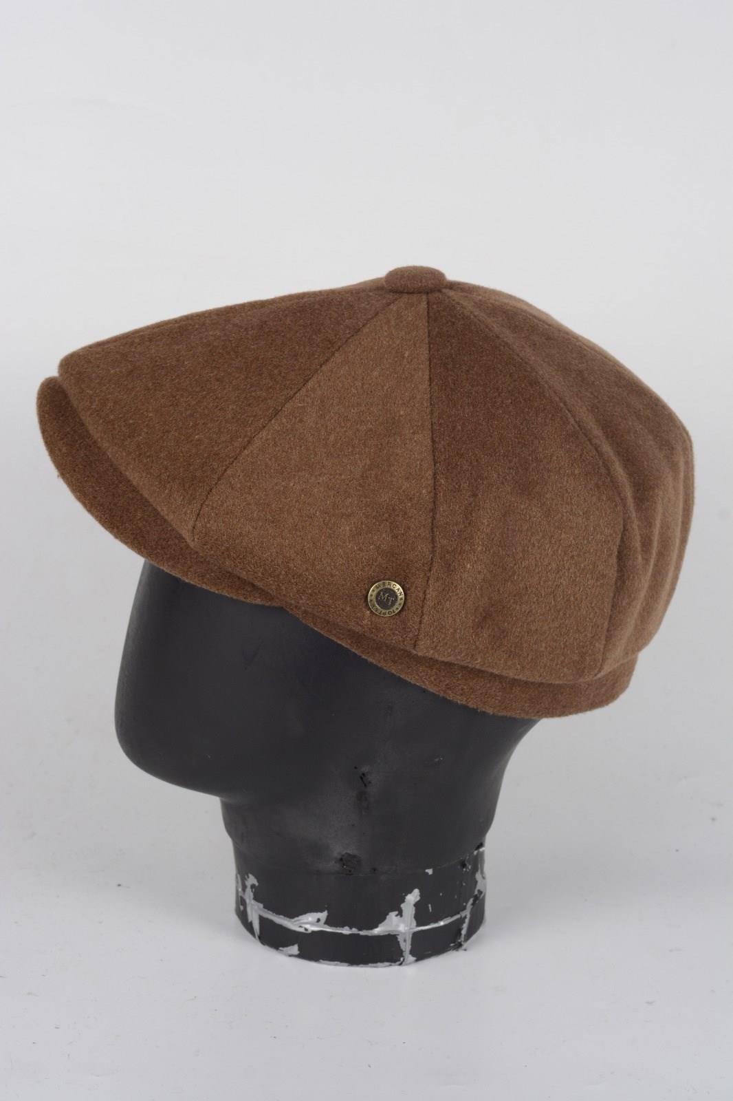 Kışlık 8 Parca Kaşmir Düz Renk Peaky Blinders Model  Erkek Kasket Şapka