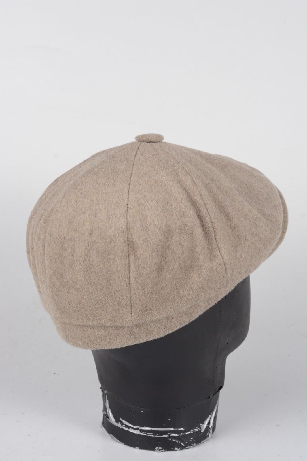 Kışlık 8 Parca Kaşmir Düz Renk Peaky Blinders Model  Erkek Kasket Şapka