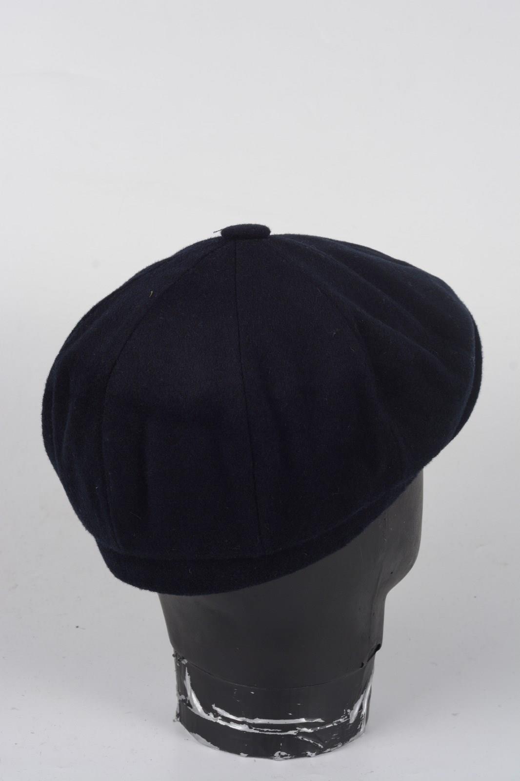 Kışlık 8 Parca Kaşmir Düz Renk Peaky Blinders Model  Erkek Kasket Şapka