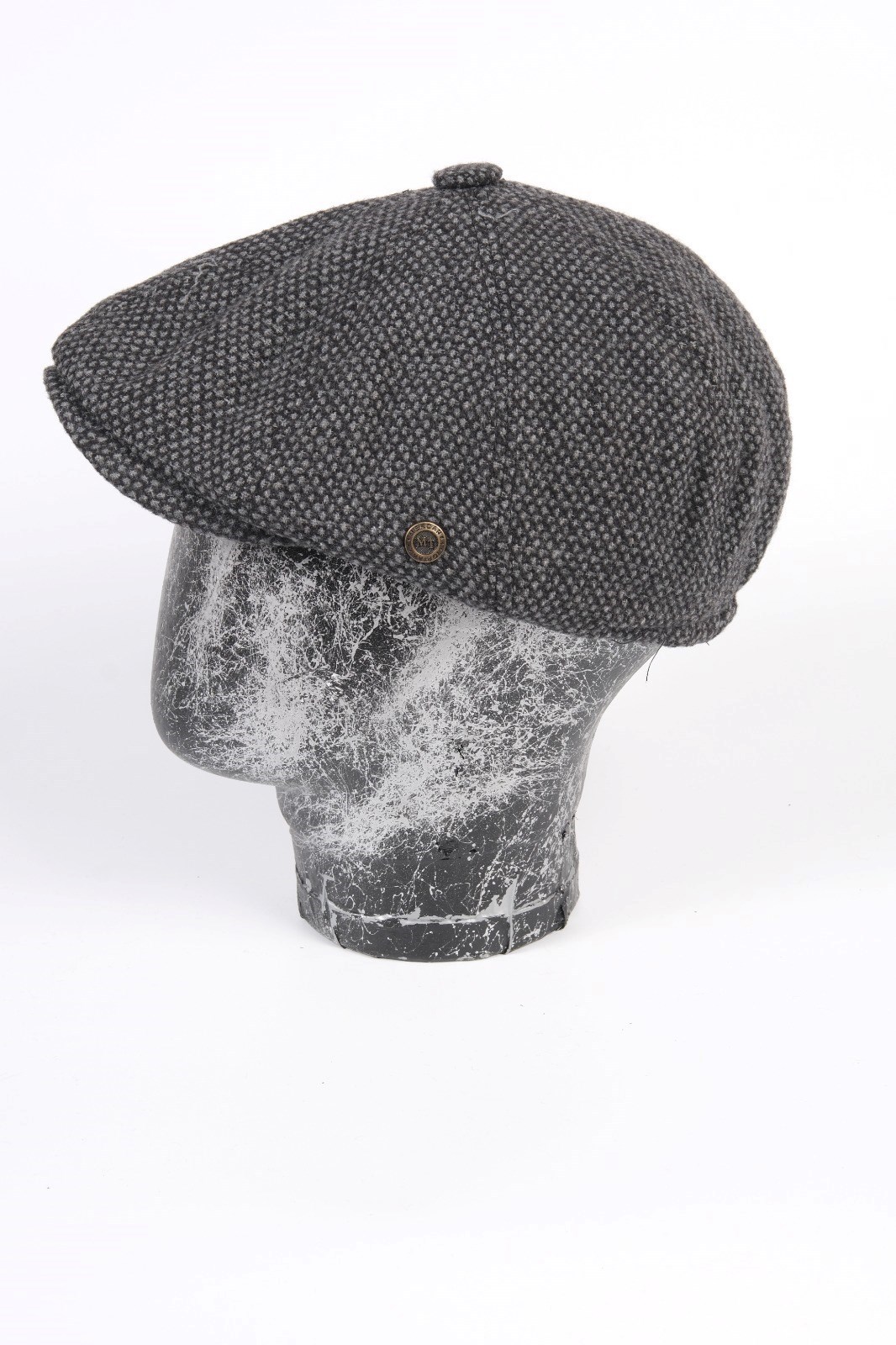 Kışlık 8 Parca Kılcıllı Hakiki Yün Peaky Blinders Model  Erkek Kasket Şapka