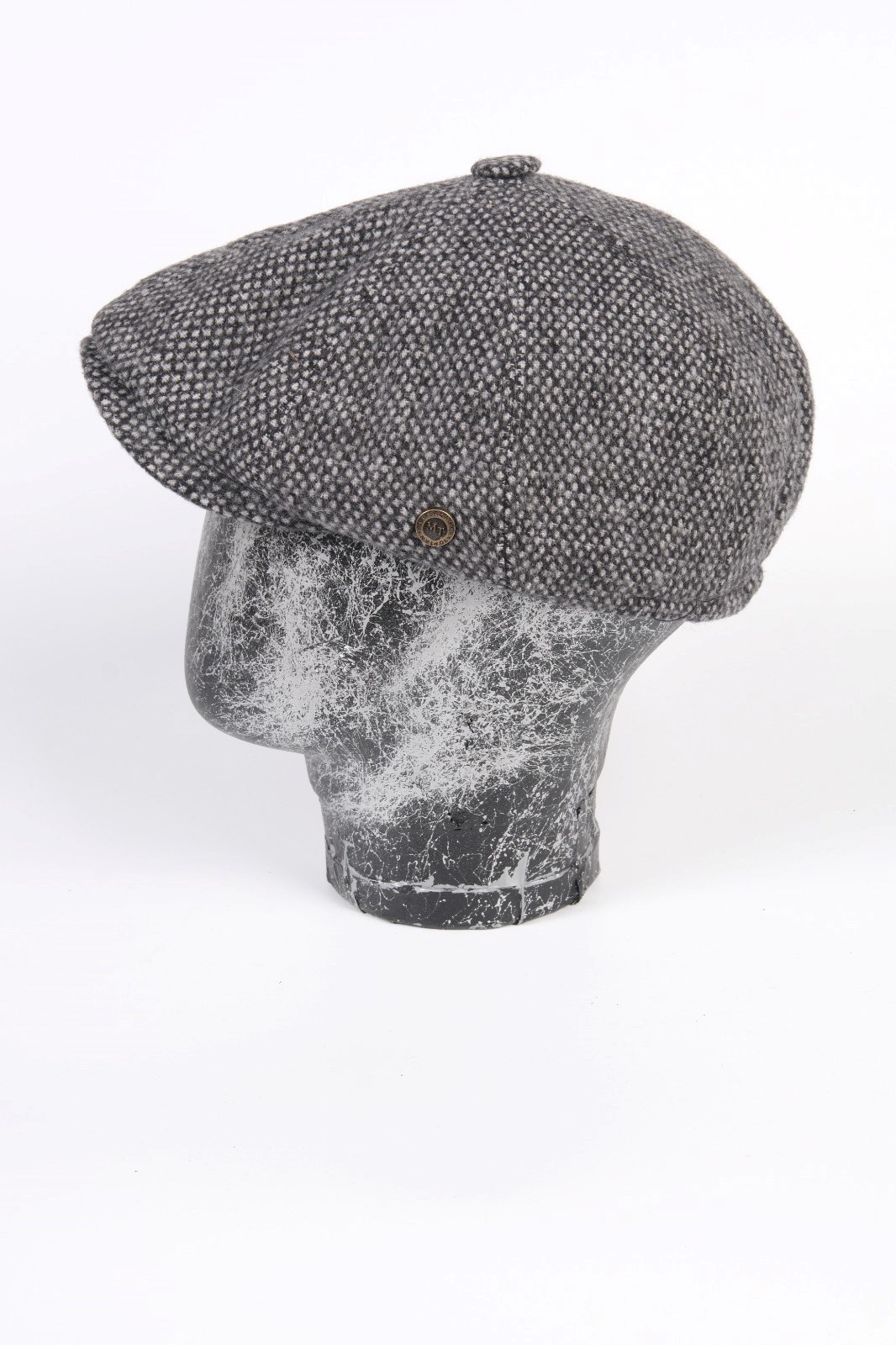 Kışlık 8 Parca Kılcıllı Hakiki Yün Peaky Blinders Model  Erkek Kasket Şapka