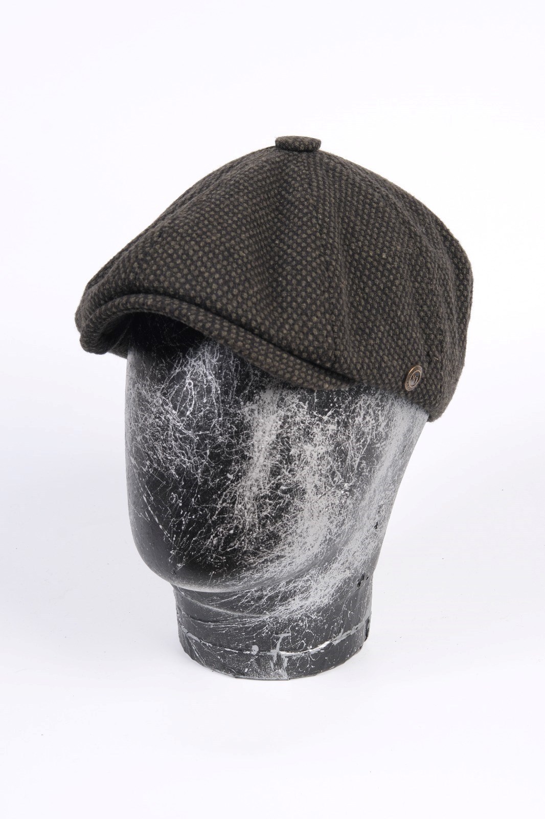 Kışlık 8 Parca Kılcıllı Hakiki Yün Peaky Blinders Model  Erkek Kasket Şapka