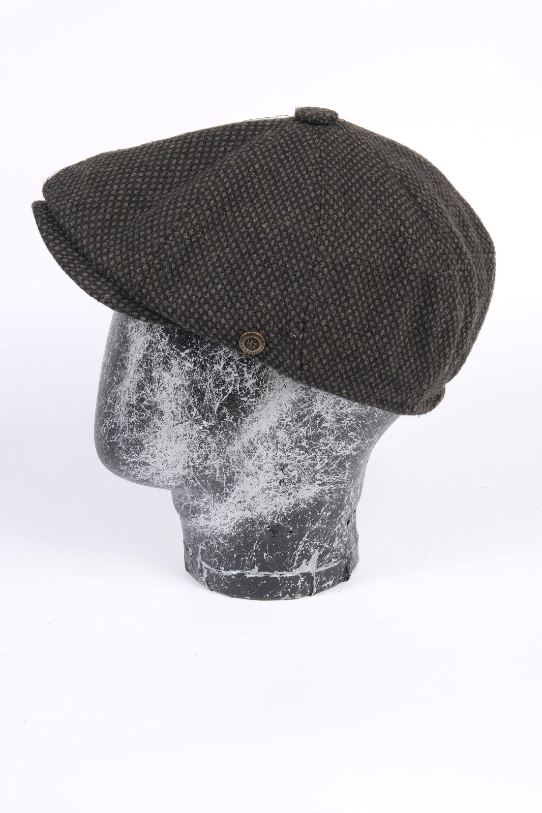 Kışlık 8 Parca Kılcıllı Hakiki Yün Peaky Blinders Model  Erkek Kasket Şapka