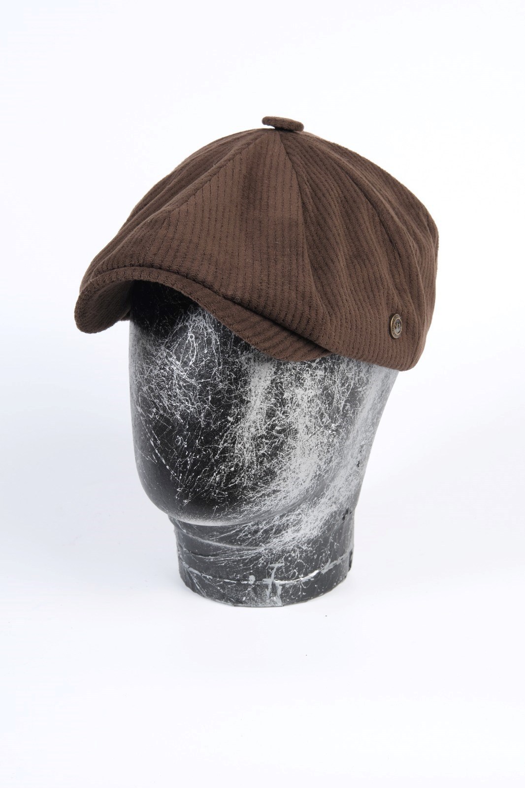 Kışlık 8 Parca Lüx Kadife Peaky Blinders Model  Erkek Kasket Şapka