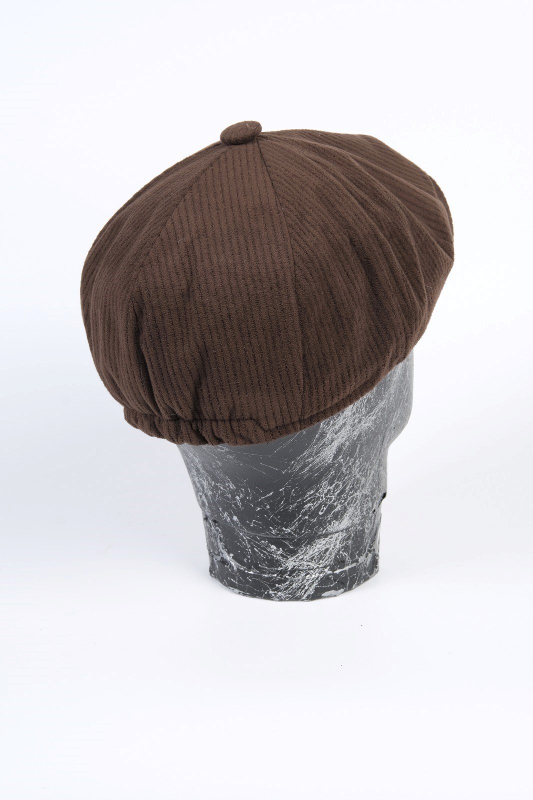 Kışlık 8 Parca Lüx Kadife Peaky Blinders Model  Erkek Kasket Şapka