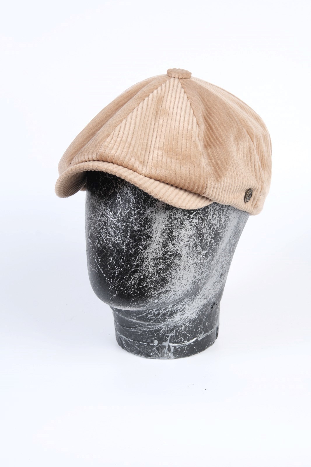 Kışlık 8 Parca Lüx Kadife Peaky Blinders Model  Erkek Kasket Şapka