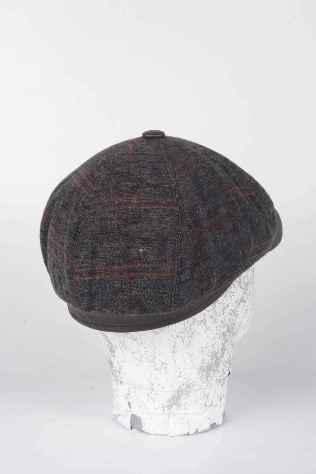 Kışlık 8 Parcayünlü Hakiki kuzu Derisi Peaky Blinders Model Erkek Kasket Şapka