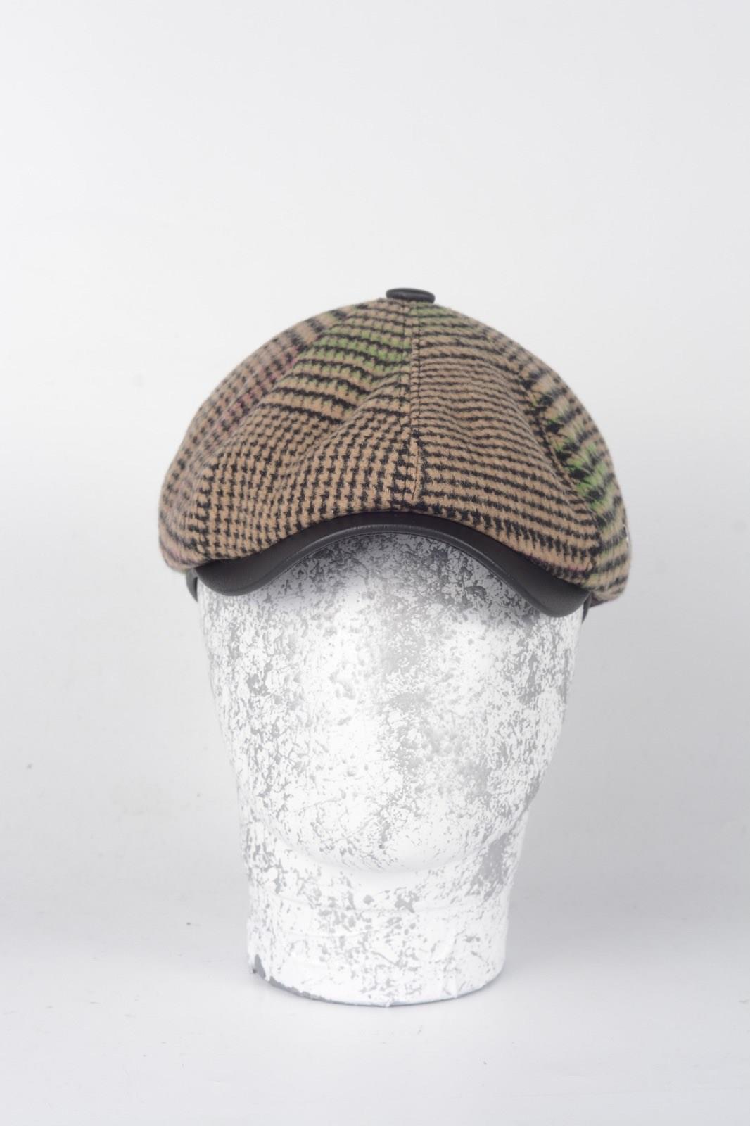 Kışlık 8 Parcayünlü Hakiki kuzu Derisi Peaky Blinders Model Erkek Kasket Şapka