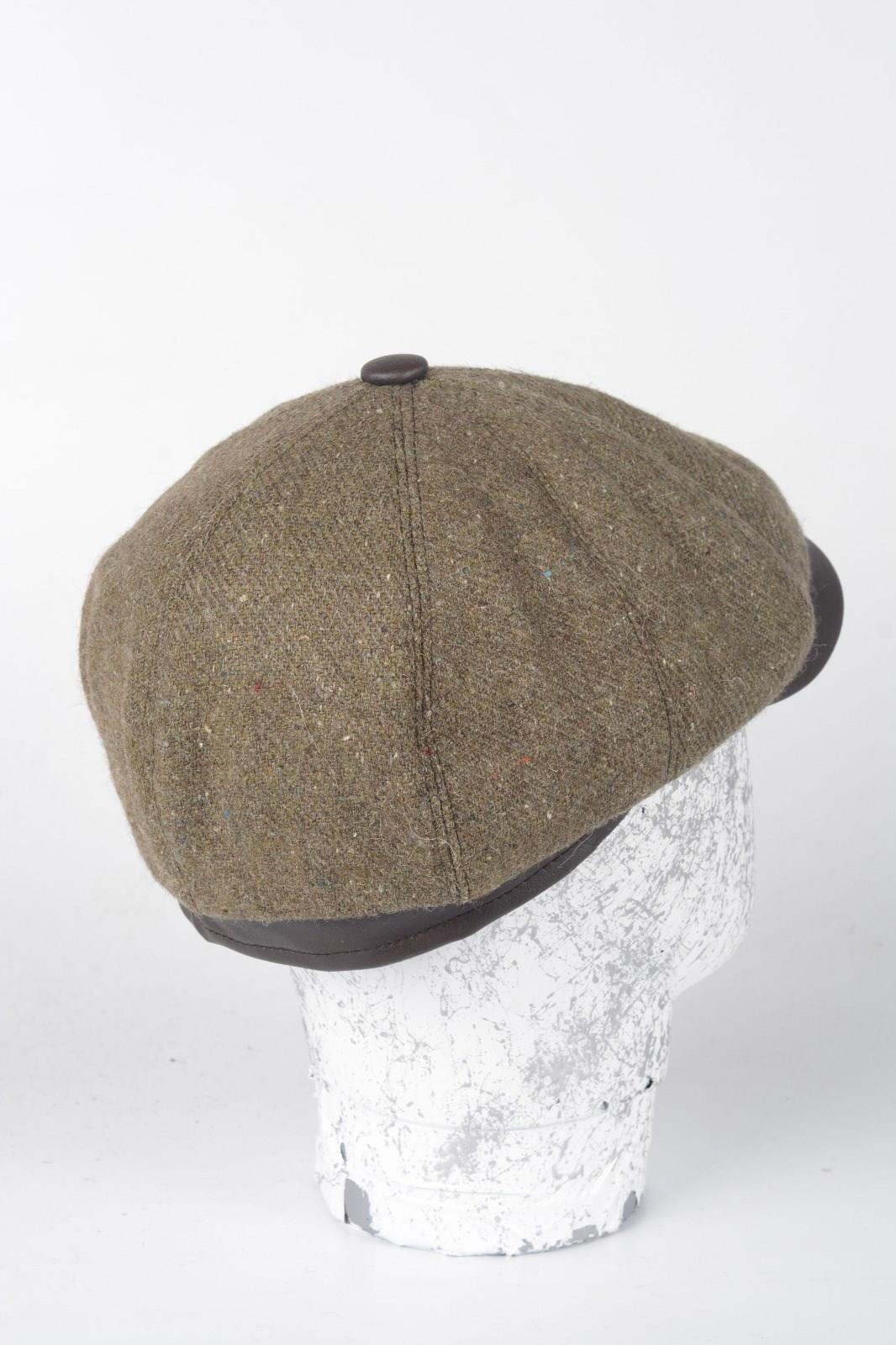 Kışlık 8 Parcayünlü Hakiki kuzu Derisi Peaky Blinders Model Erkek Kasket Şapka